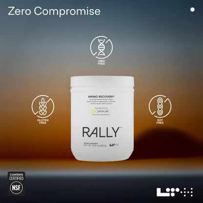LTH Rally Amino Recovery – BCAA + L-Glutamine Powder (30 Servings) – Lemon Lime
