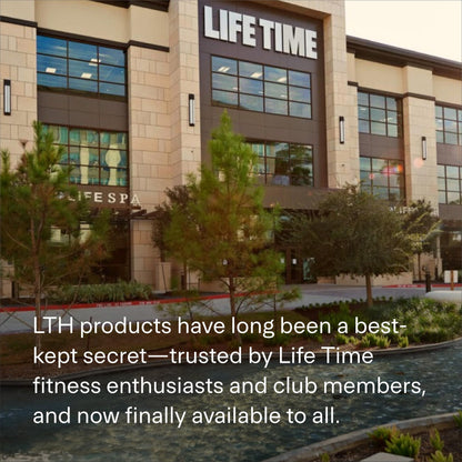 LTH Solid Calcium & Magnesium - Trusted by Life Time Members - Mineral Supplement - Support Energy, Muscle, Bone & Heart Health - 1 to 1 Ratio - 30-Day Supply