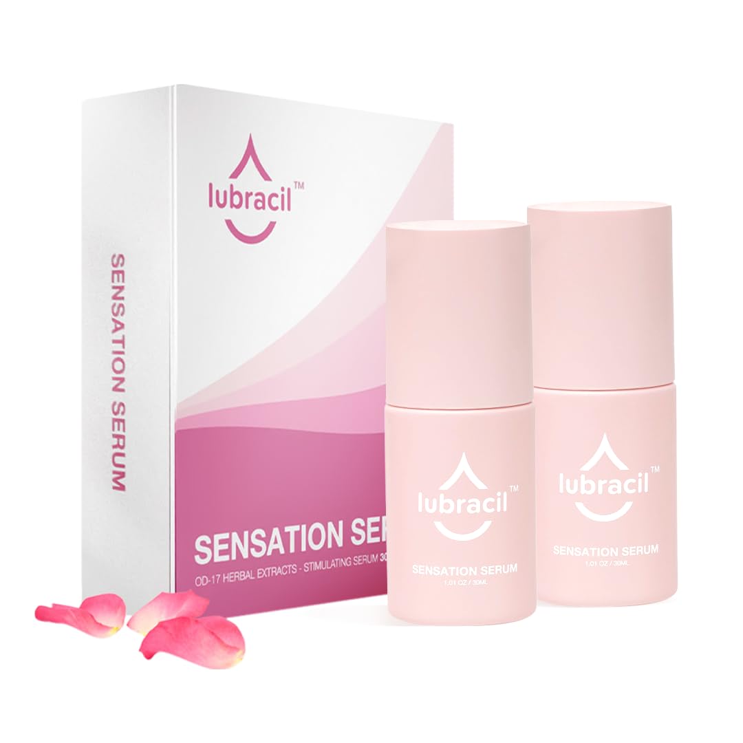 Lubracil Sensation Serum for Women – External Use Only – Hormone-Free – 30ml (2 Pack)