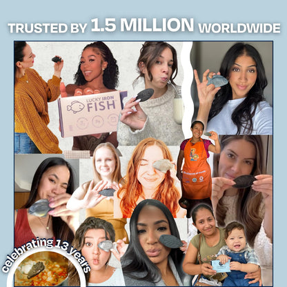 Lucky Iron Fish – The Original Daily Iron Fortification Tool (5-year supply included)