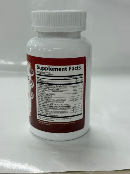Lukaree Urolithin A+ Complex Supplement, 120 Count