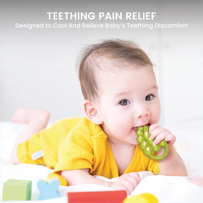 Lulyboo Water Teethers Animal – BPA-Free, Chillable Teething Toys for Babies 3+ Months