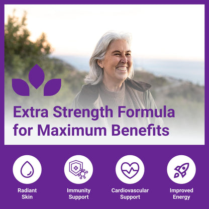Luma Nutrition Resveratrol 98% Trans-Resveratrol – 600mg, 60 Caps, Vegan & Gluten-Free