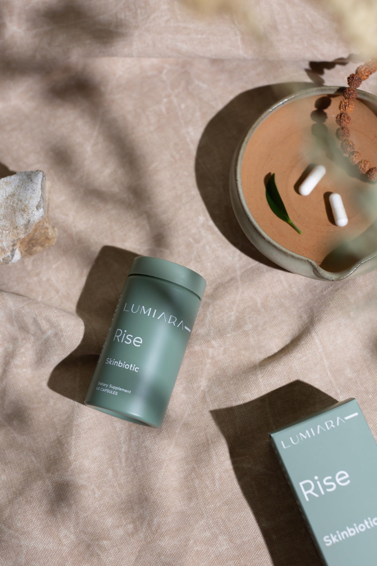 Lumiara Rise Skinbiotic – Plant-Based Collagen Booster for Gut & Skin Health