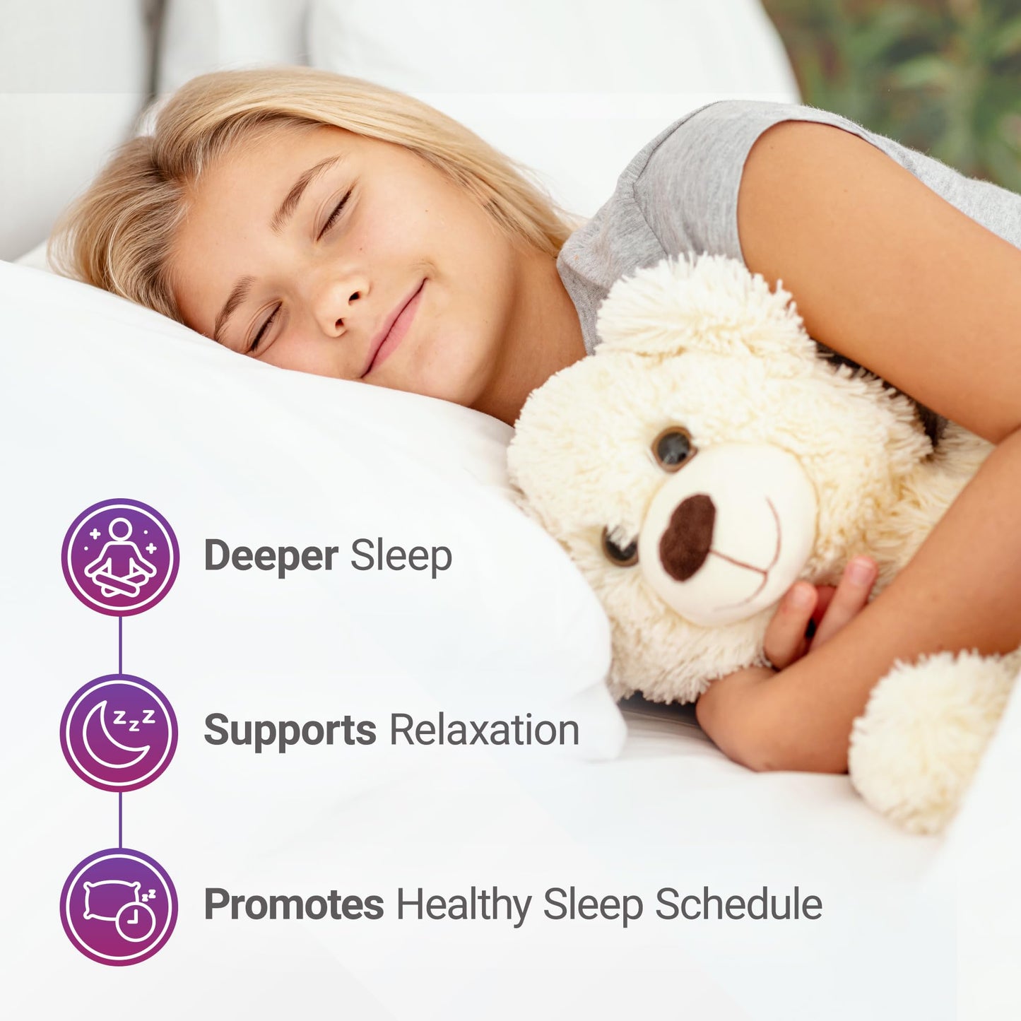 Luna Kids Sleep Aid Tablets for Children 4+ | Nested Naturals