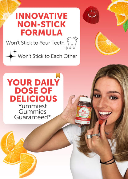 Lunakai Vitamin B12 & Women's Multivitamin Gummies Bundle - 3000mcg Methylcobalamin, 16 Essential Vitamins, 30 Days