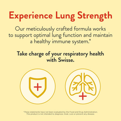 Swisse Lung Detox & Cleanse | Lung Support, Immune Health, 90 Tablets