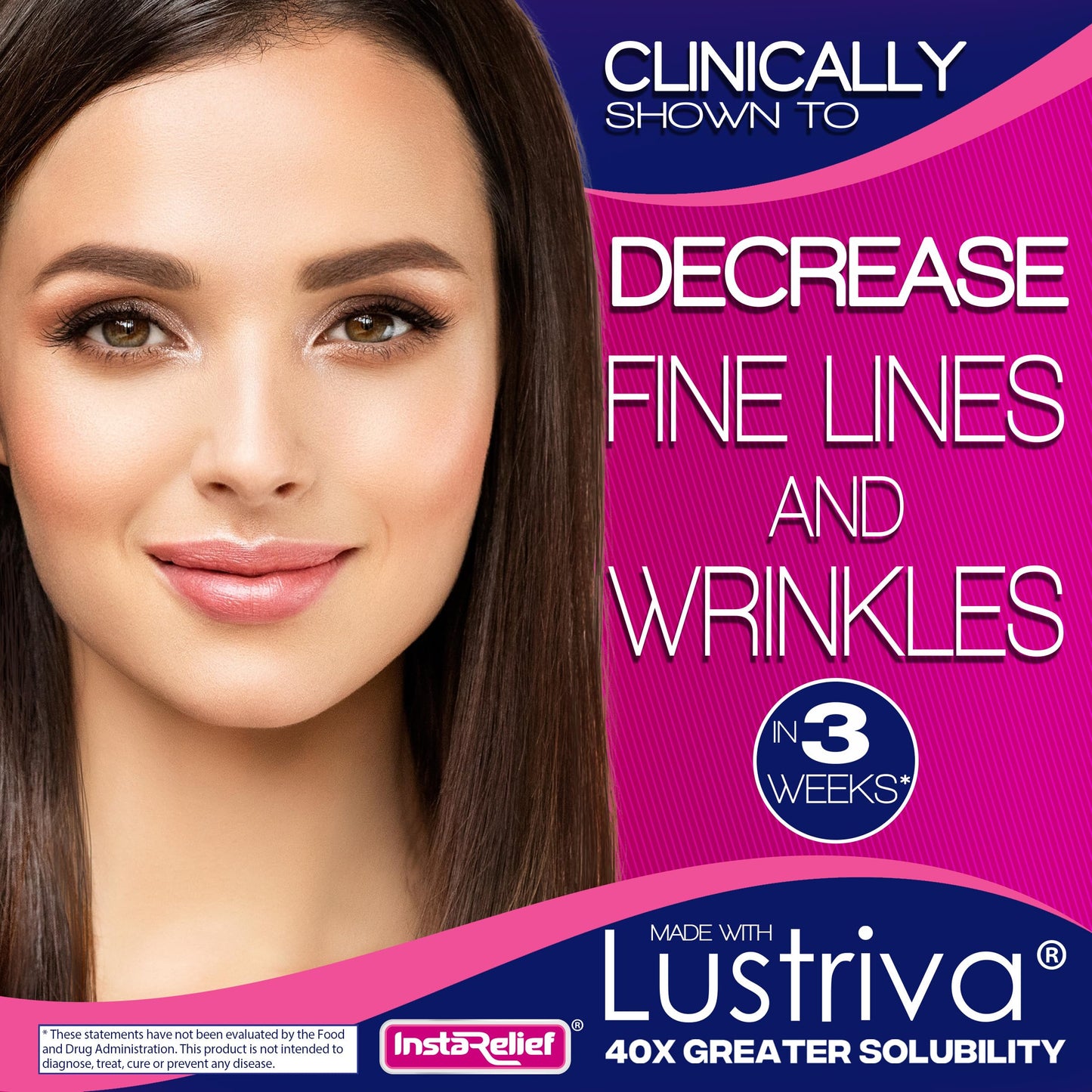 InstaRelief® Hair Growth with Lustriva® – Clinically Shown to Grow Thicker Hair in 3 Weeks