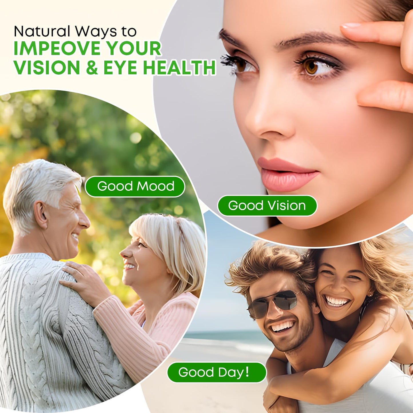 Lutein 20 mg with Zeaxanthin Gummies - Eye Health Vitamins 60 Count