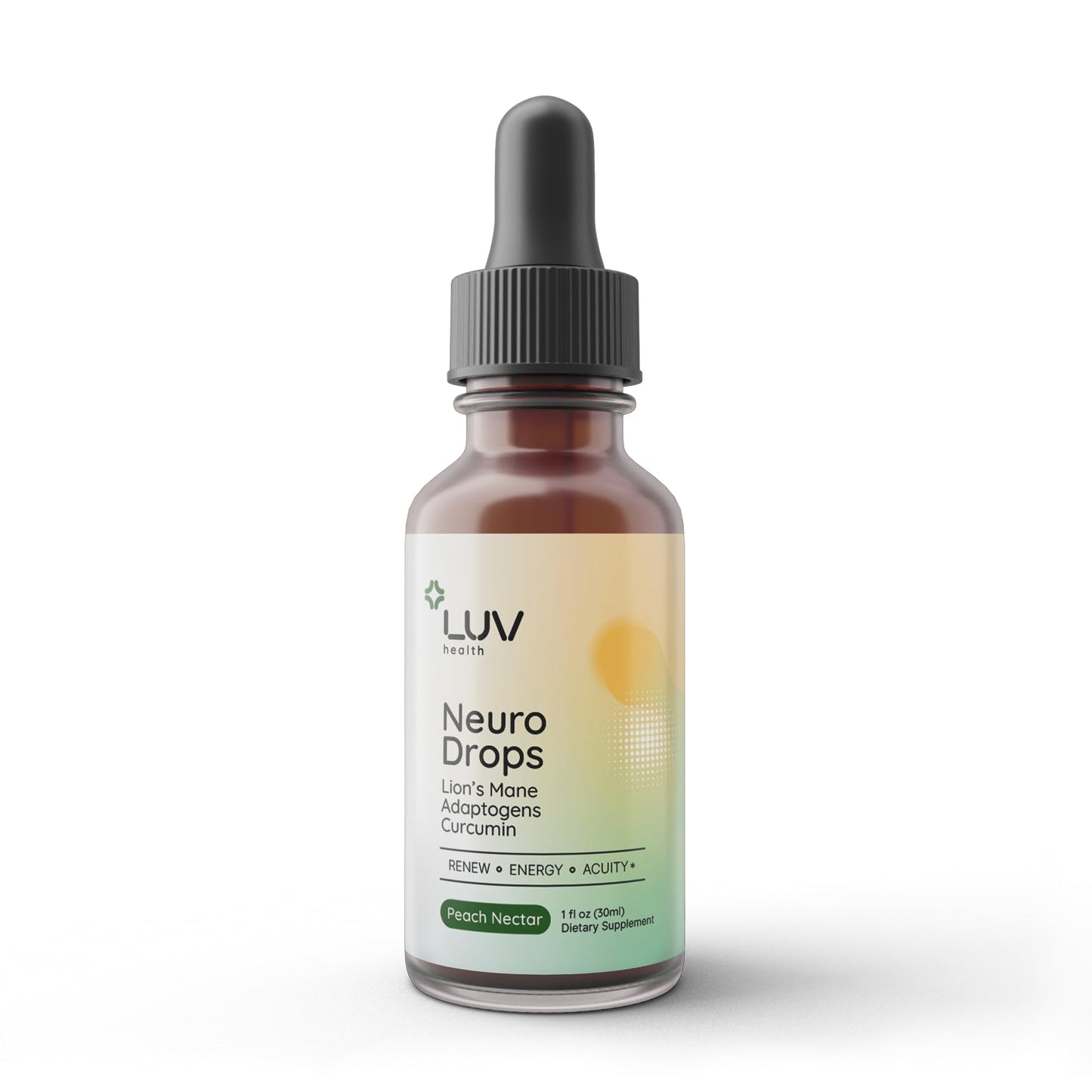 LUV health Neuro Drops – Nerve & Joint Support with Organic Adaptogens – Made in USA
