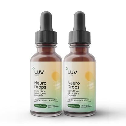LUV Health Neuro Drops – Nerve & Joint Support with Organic Adaptogens