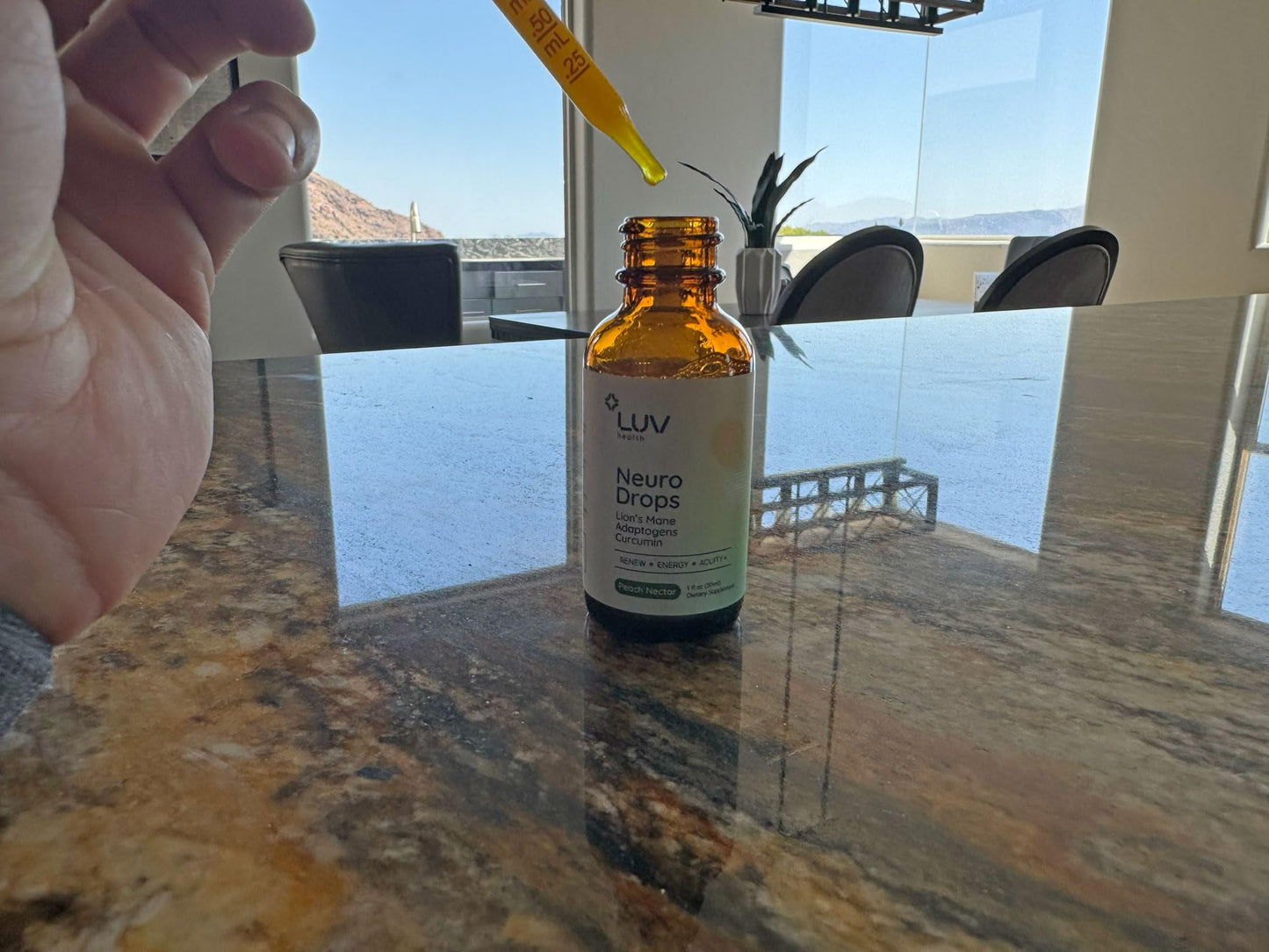 LUV Health Neuro Drops – Nerve & Joint Support with Organic Adaptogens