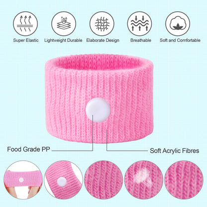 LYJEE Motion Sickness Bracelets – Acupressure Nausea Relief for Travel & Pregnancy