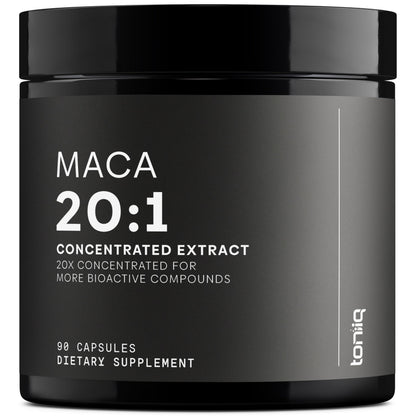 Maca Root 20:1 Extract - Black Red Yellow Maca Complex - 90 Caps