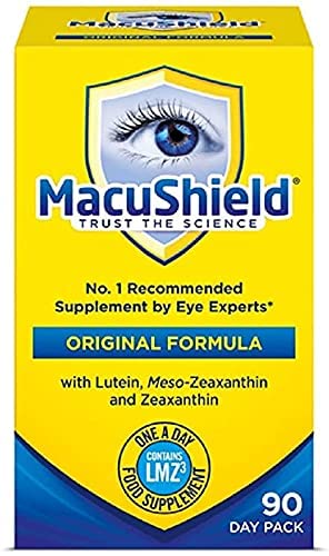 MacuShield Eye Supplement | 90 One‑A‑Day Capsules