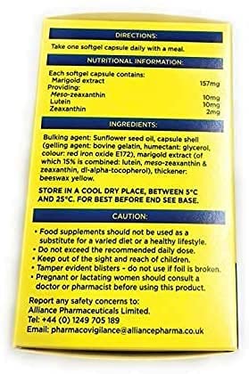 MacuShield Eye Supplement | 90 One‑A‑Day Capsules
