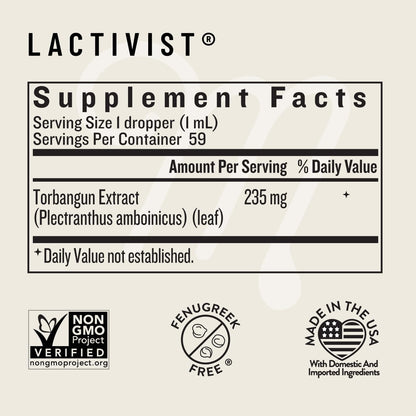 Legendairy Milk Lactivist Drops – Organic Torbangun Lactation Support, Alcohol Free, Made in USA