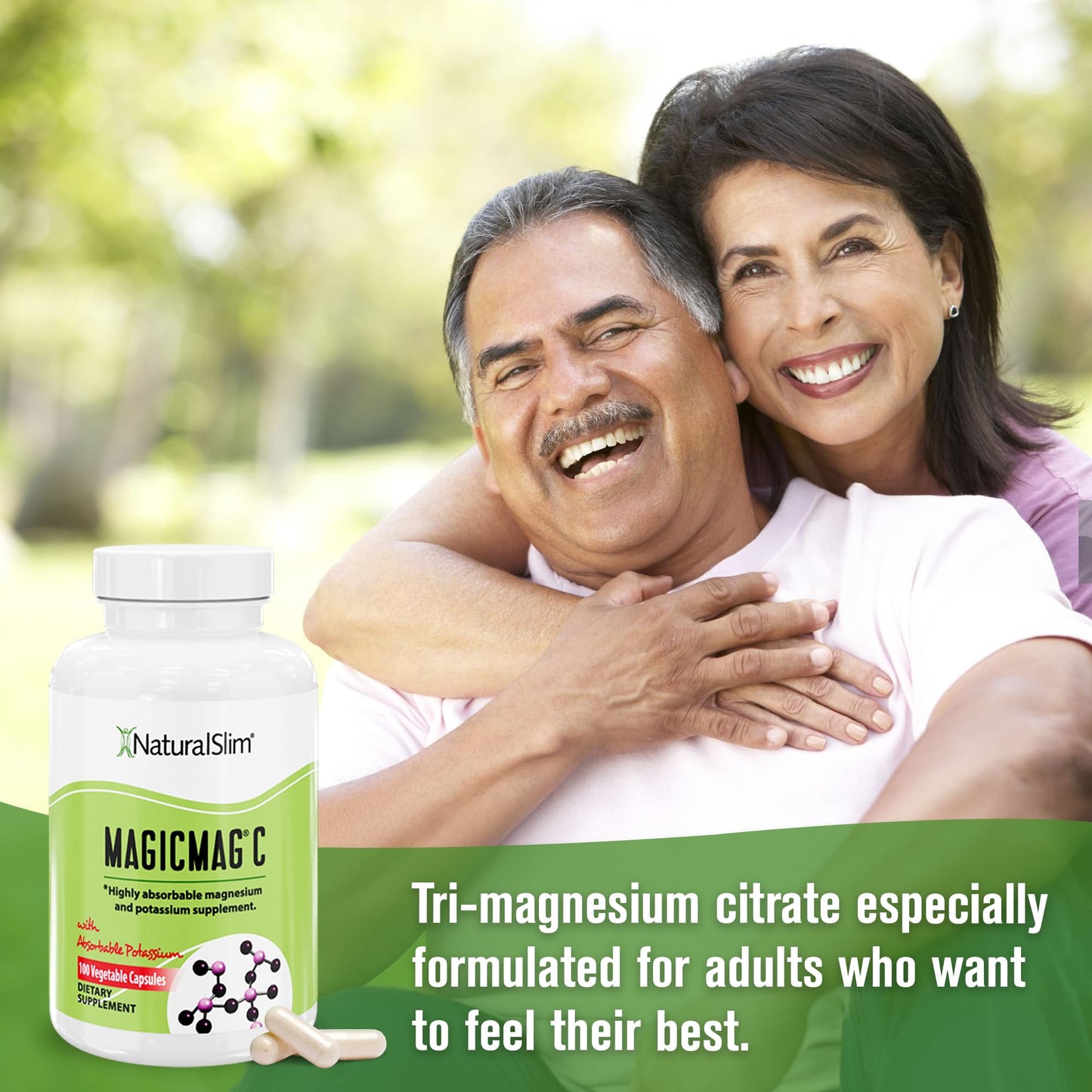 MagicMag C by NaturalSlim | Magnesium Citrate + Potassium for Sleep & Muscle Support