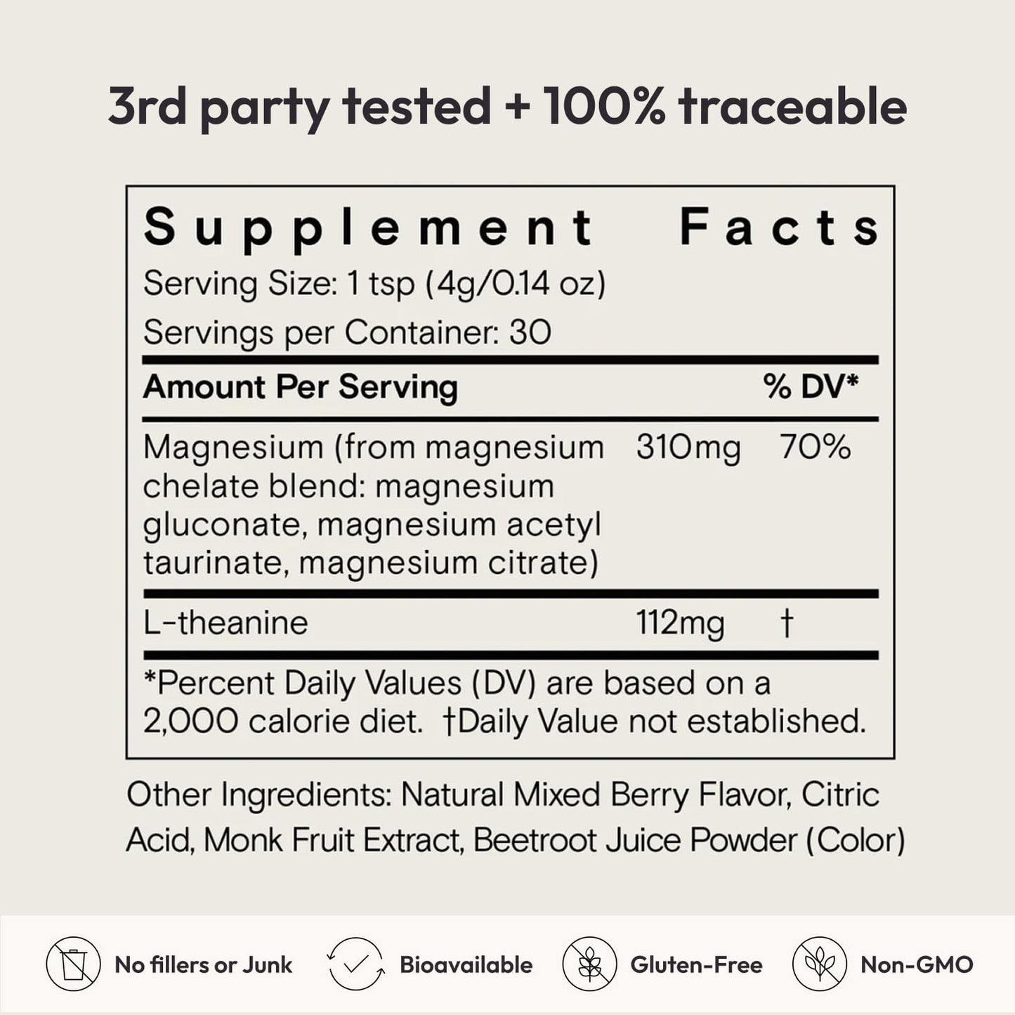 Moon Juice Magnesi-om Berry Jar – Big Mag 7.7 oz (55 Servings) | Moon Juice