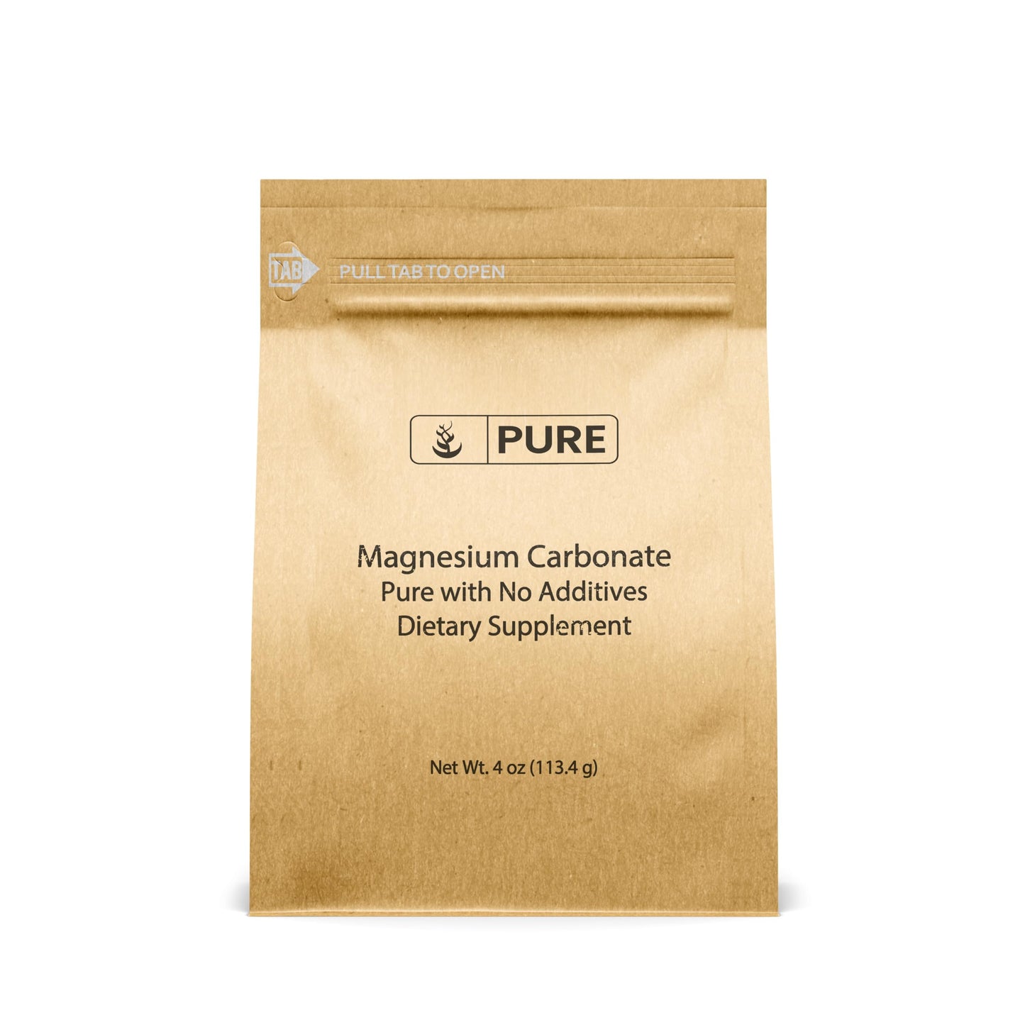 Pure Original Magnesium Carbonate Powder 4oz - Non-GMO Magnesium Supplement, Multi-Purpose