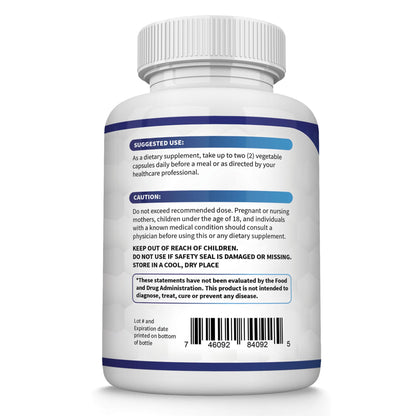 Magnesium Complex 8-Elemental 1000mg – Glycinate, Citrate, Malate, Taurate | 90 Veg Capsules