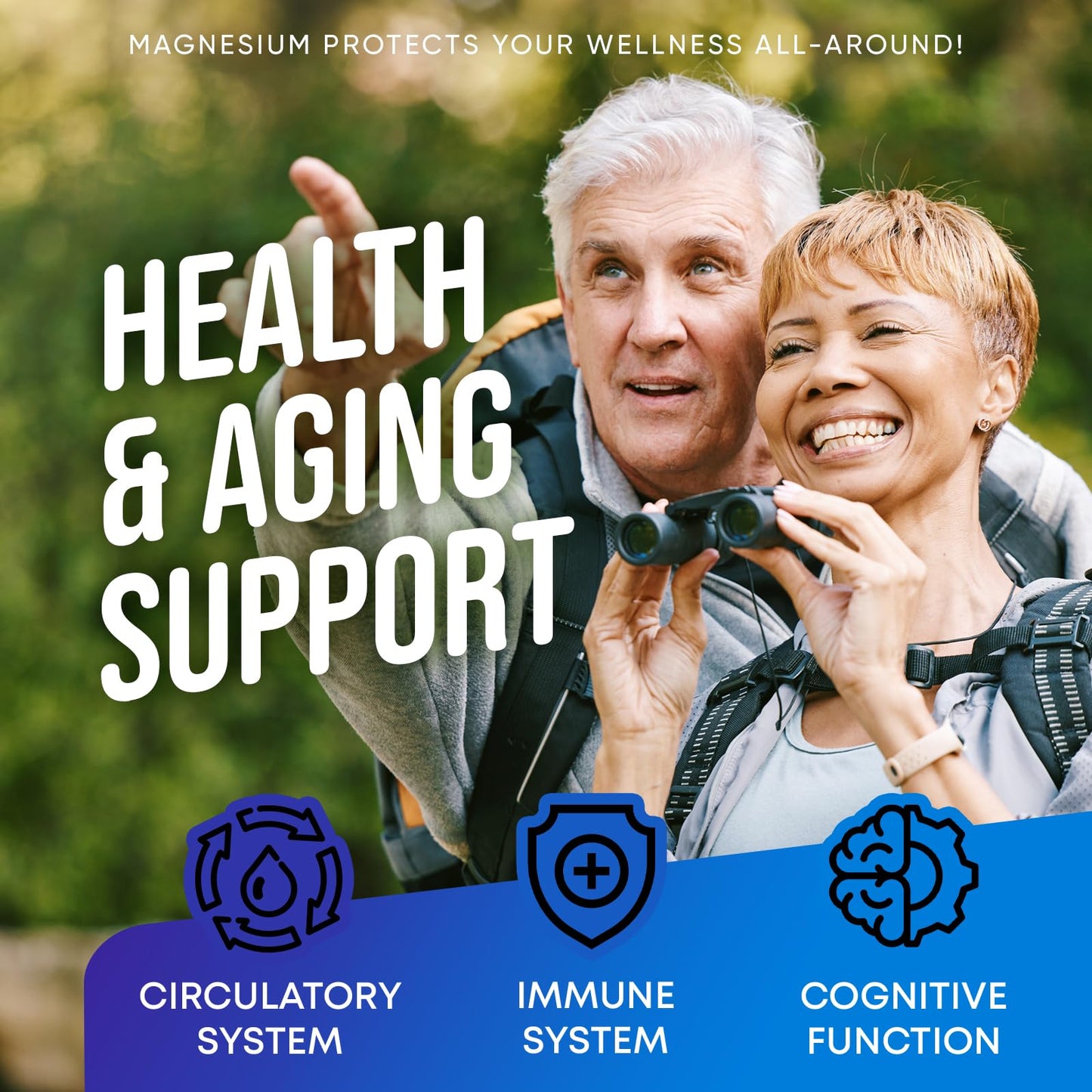 Magnesium Glycinate 500MG - Sleep Support, High-Absorption Chelated Magnesium | 200 Vegan Capsules