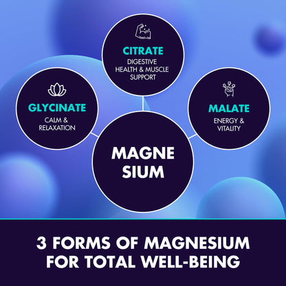 Magnesium Glycinate Gummies 2150MG – High Absorption, Sugar Free, Orange