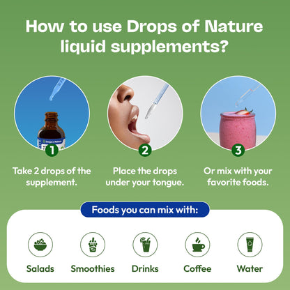 Magnesium Glycinate + K2 & D3 Liquid - GMO-Free (Mixed Berry) 60 mL