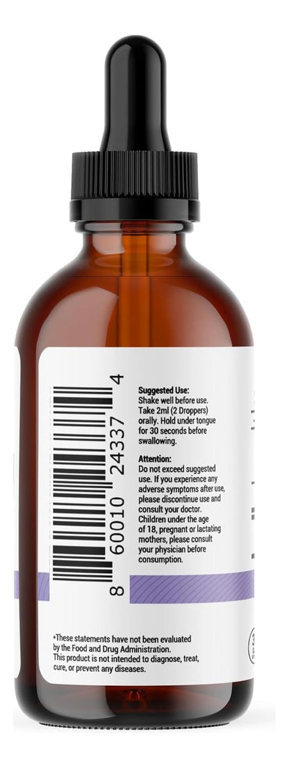 Magnesium Glycinate Liquid – 100 mg | Pineapple Flavor for Women, Men & Kids