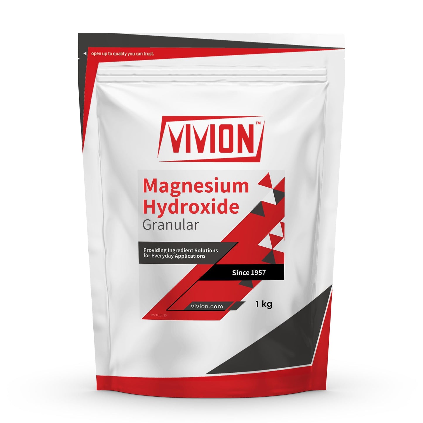 Magnesium Hydroxide USP Granular – Bulk 1 kg (2.2 lb) – Pharmaceutical Grade Excipient
