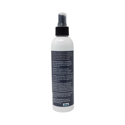 Magnesium Chloride Spray 8 oz – Additive-Free, Transdermal Magnesium for Feet & Body