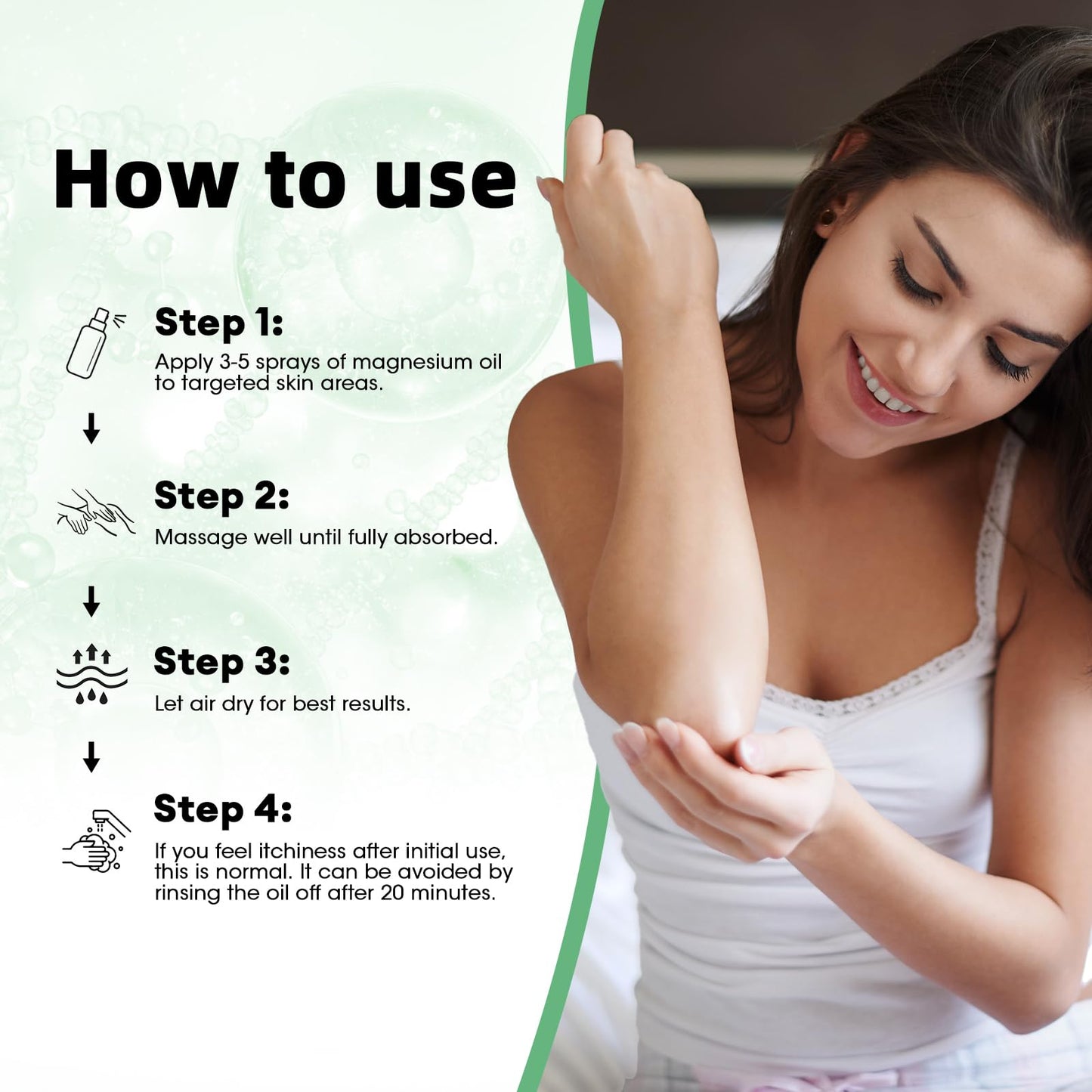Magnesium Oil Spray 4oz – Sleep, Muscle & Joint Support (Feet/Body) – Non-Greasy