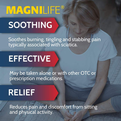 MagniLife Leg & Back Pain Relief — Fast-Acting, Natural Relief (125 Quick-Dissolve Tablets)