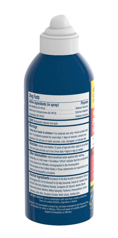 MagniLife Pain Relief Foot Spray - 3 oz | Cooling, Non-Alcohol Formula for Dry, Cracked Heels