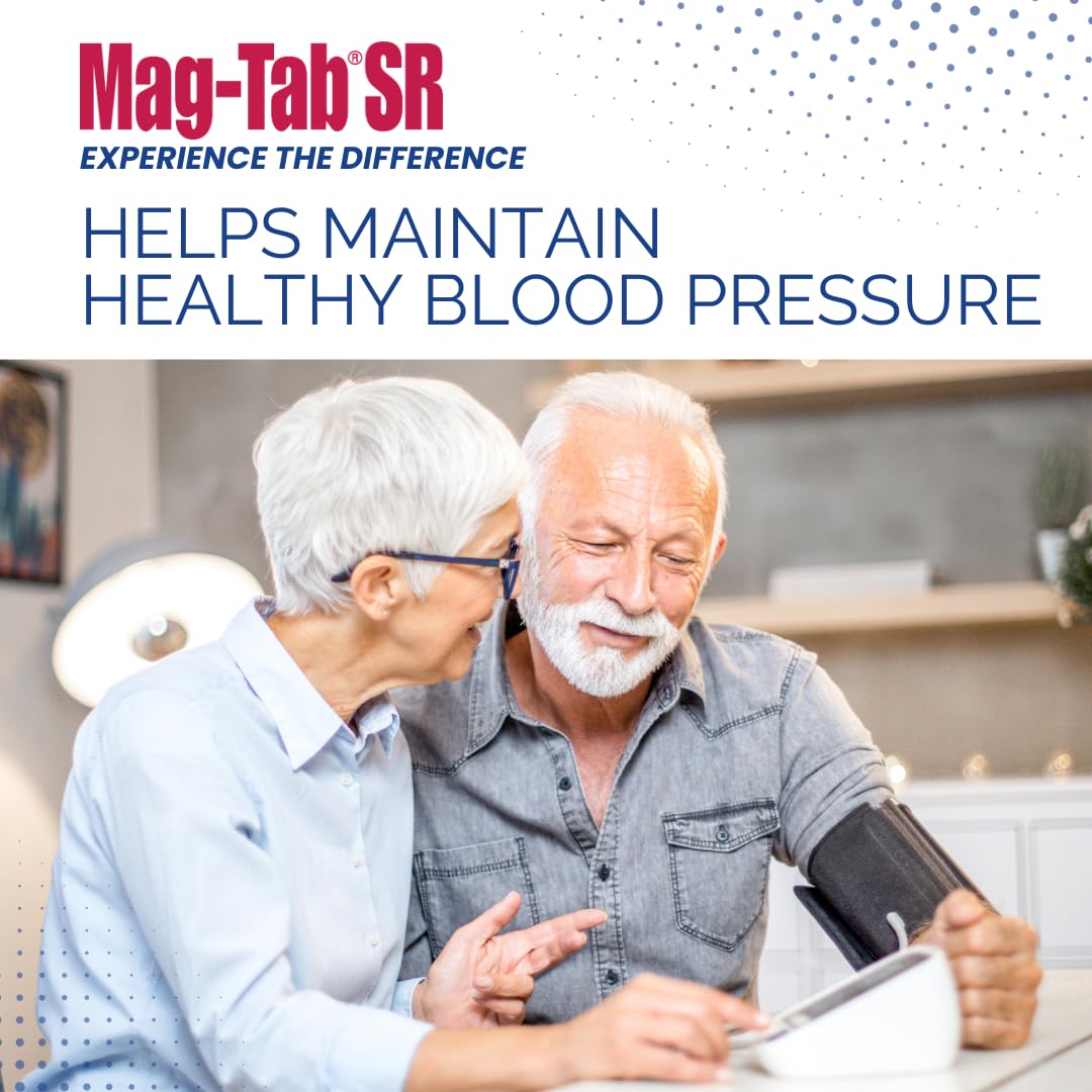 MAG-TAB SR Extended Release Magnesium Lactate – 100 Count