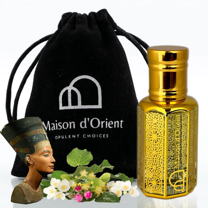 Maison d Orient Egyptian Musk Perfume Oil 12mL – Premium Unisex, Alcohol-Free