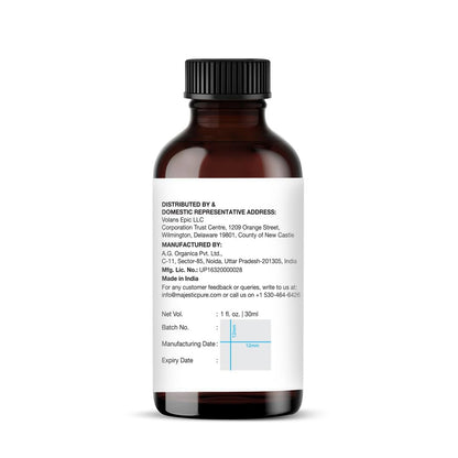 Majestic Pure Essential Oil with Glass Dropper - 100% Pure and Natural - Essential Oils for Diffuser, Aromatherapy, Soap and Candle Making, Brazillian Orange Essential Oil, Orange Oil, 1 Fl Oz