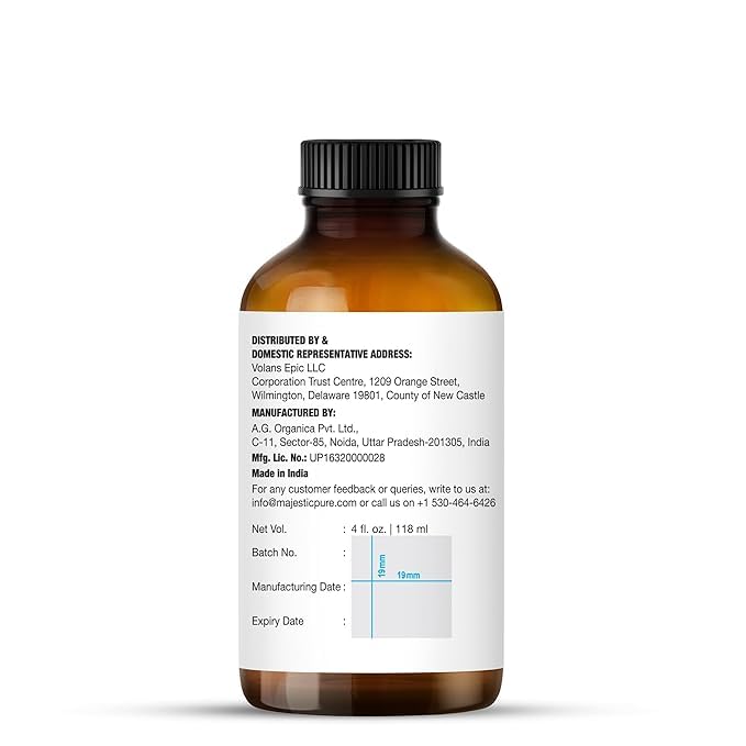 Majestic Pure Peppermint Essential Oil – 4 Fl Oz x 2, 100% Pure & Natural