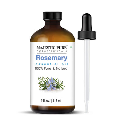 Majestic Pure Rosemary Essential Oil – 100% Pure & Premium, 4 fl oz