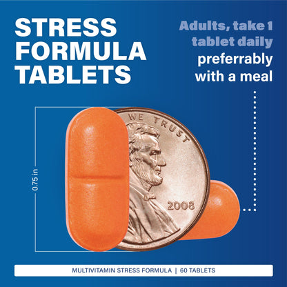 MAJOR Stress Formula – High Potency Stress Vitamins (60 Tablets)
