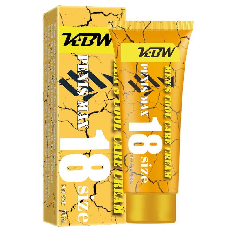 Male Enhancement Cream for Men — Body Gel for Private Parts, Re-Vitalize Enlargement, Enhance Size & Performance (Max 18 Size)