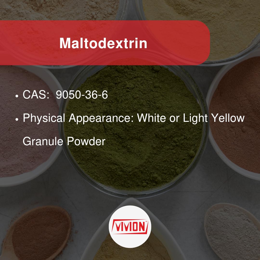 Vivion Maltodextrin Powder 5 kg (11 lb) – Non-GMO Starch Bulking Agent for Dry Mixes