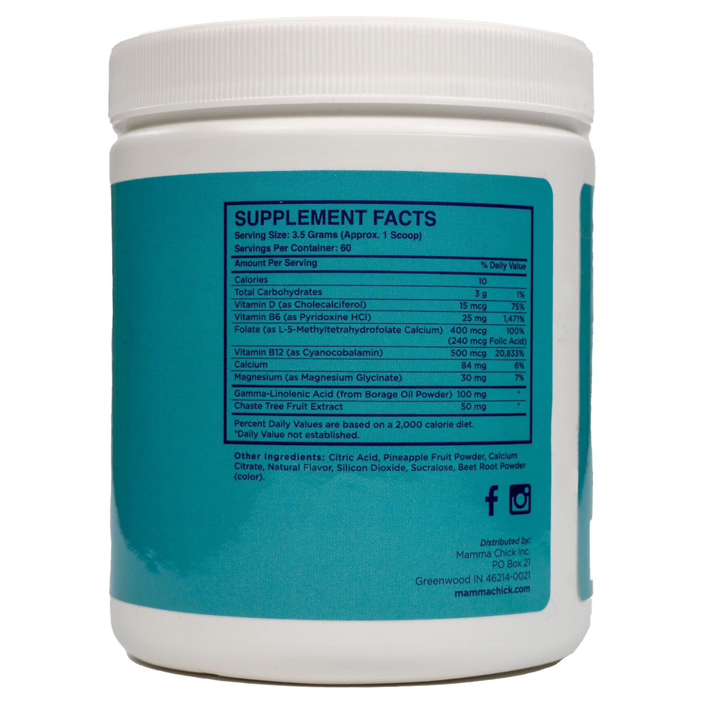 Mamma Chick PMS Relief — 8 Vitamins & Minerals | Doctor Formulated