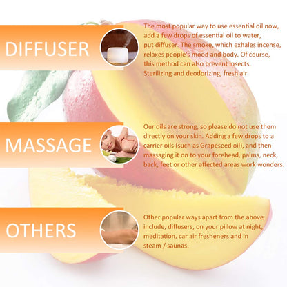 2-Pack Mango Essential Oil - 100% Pure Organic Aromatherapy for Diffuser