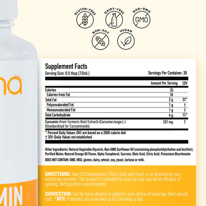Manna Vitamins Evolved Liposomal Curcumin – 95% Curcuminoids, Advanced Absorption, 3 Pack (Vegan, Non-GMO)