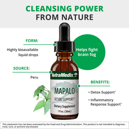 NutraMedix Mapalo Herbal Extract – Cognitive Support & Detox (1oz/30ml)