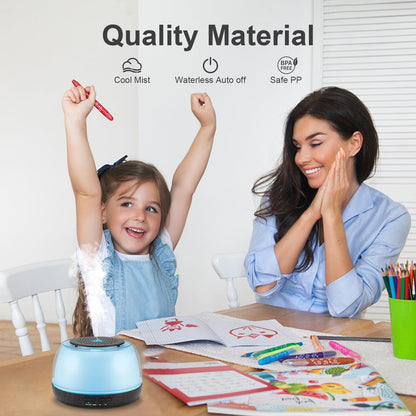 Marchred 300ML Essential Oil Diffuser - 8-Hour Aromatherapy with Remote, 7-Color LEDs, 4 Timer Settings
