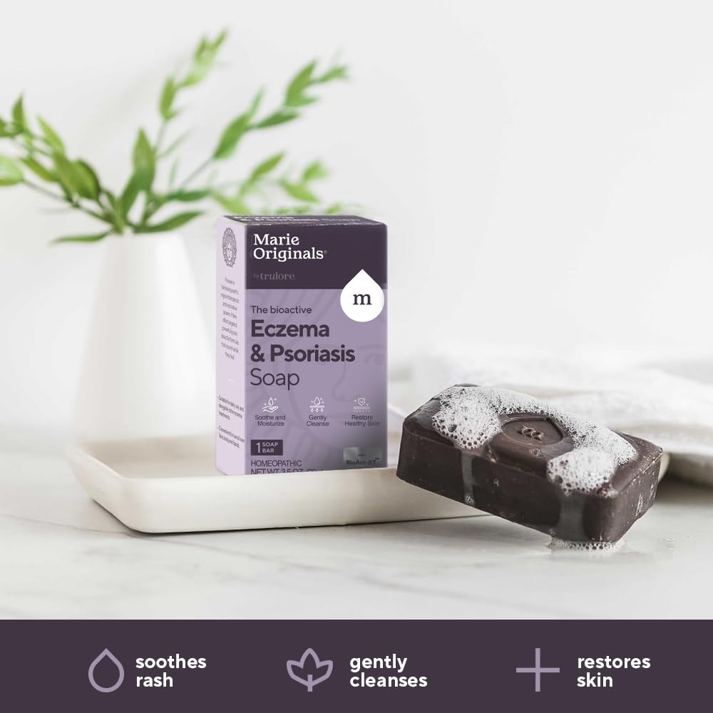 Marie Originals Eczema Face Soap Bar – All-Natural Gentle Skincare for Dry, Itchy Skin