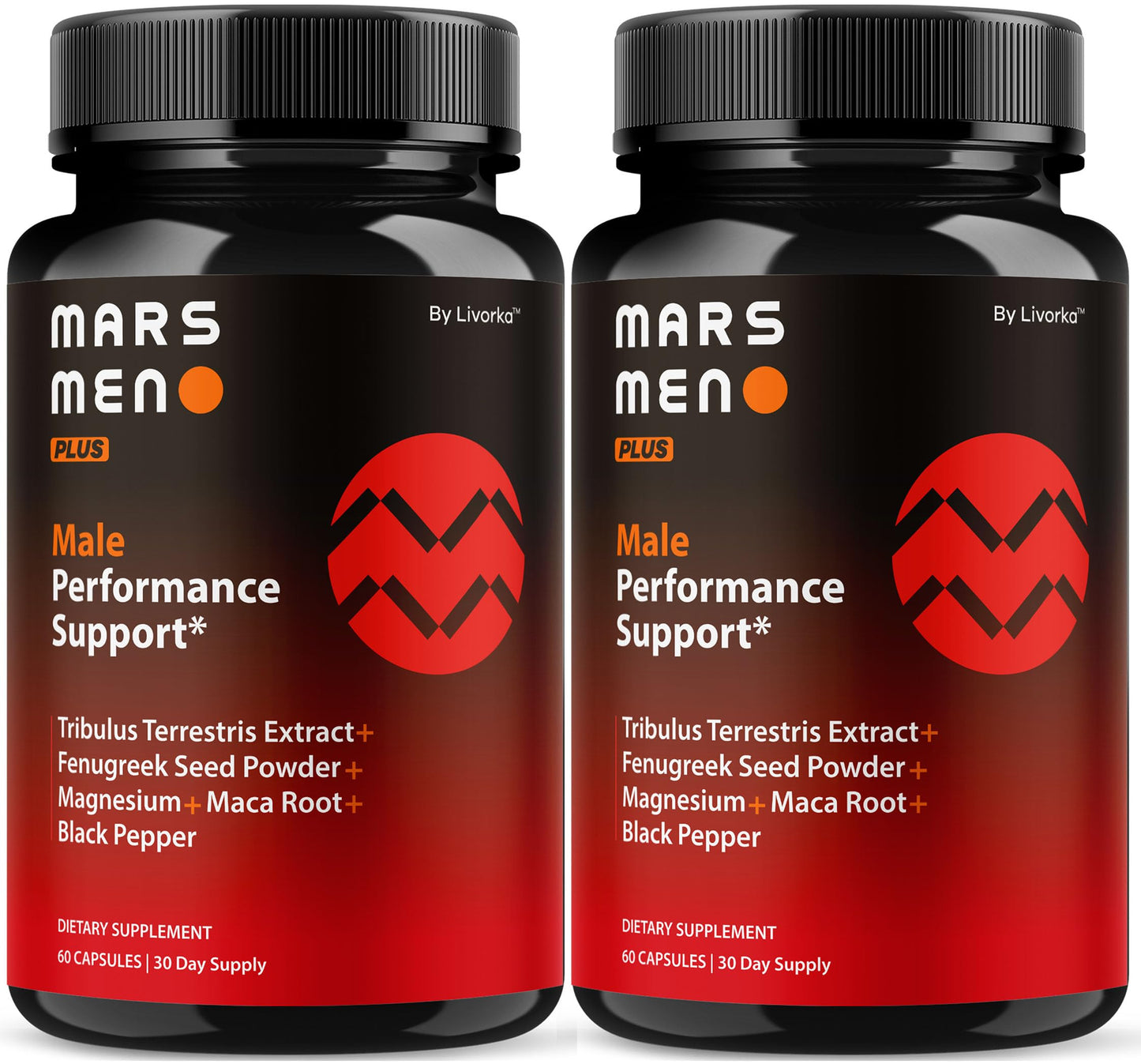 Mars Men Plus – 2 Pack Natural Support Capsules | Premium Multivitamin