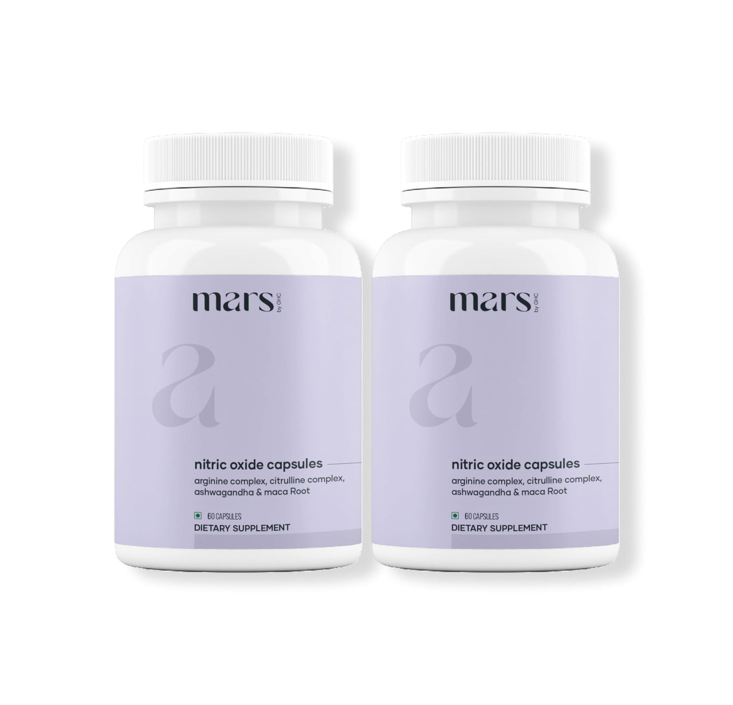 Mars Nitric Oxide Capsules - 120 Capsules | Nitric Oxide 02